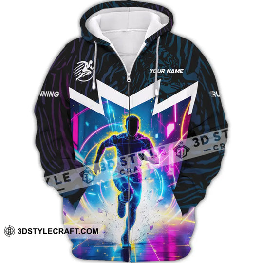 Men Shirt - Custom Running, Love Runner Shirt style option 2