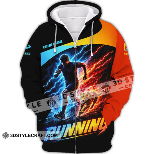 Men Shirt - Custom Running Shirt style option 3