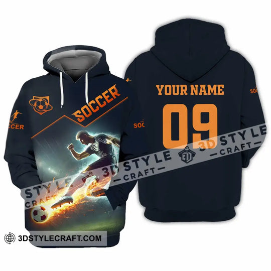 Men Shirt - Custom Soccer Man, Soccer Player Shirt style option 3