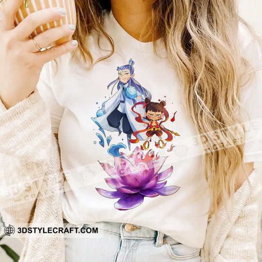 Nezha And Ao Bing Basic Design Sweatshirt style option 4