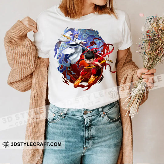 Nezha And Ao Bing Basic Design Sweatshirt style option 3
