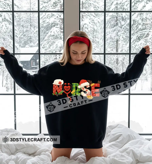 Nurse Life Gift For Nurse Hoodie Hoodie / Black / S Apparel