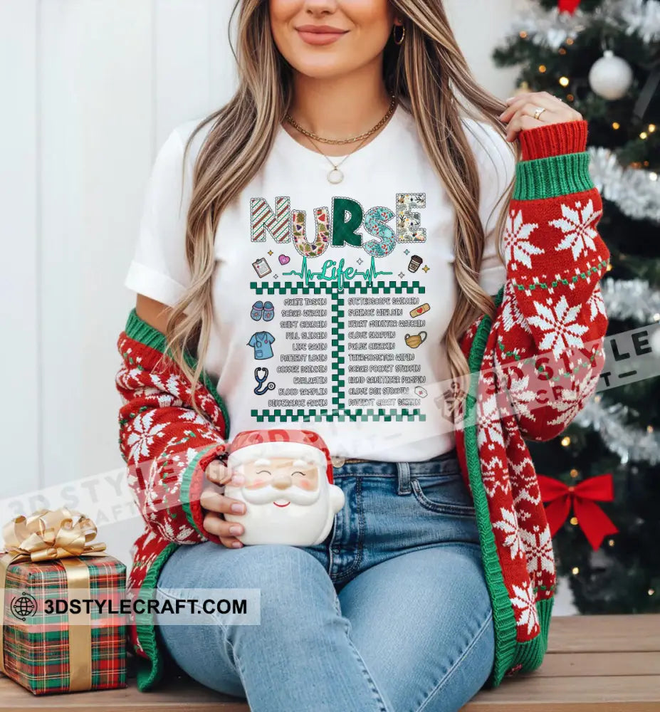 Nurse Life Gift For Nurse T-Shirt Classic Tee/Unisex Tee / Black / S Apparel