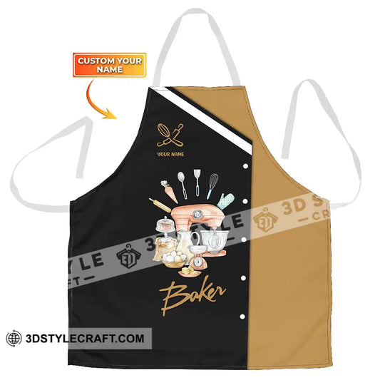 Personalized Apron, Baker Joymuu Apron, Cooking Apparel, Chef Apparel style option 1