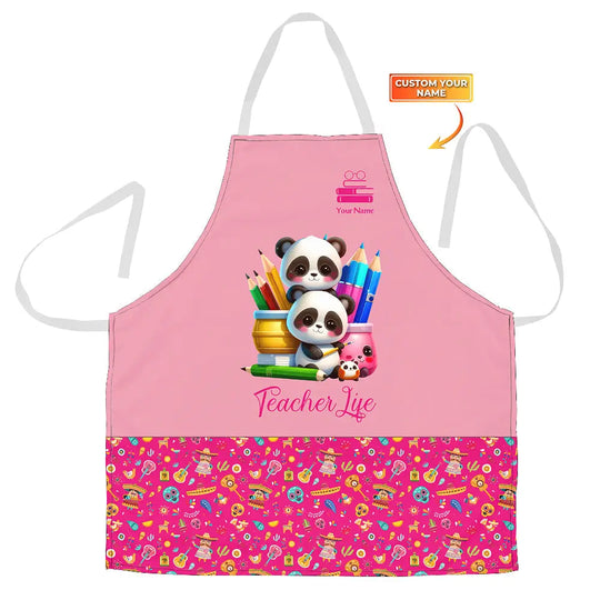 Personalized Apron, Teacher Joymuu Apron, Cooking Apparel, Chef Apparel style option 1