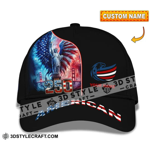Personalized Cap Customized American 250 Classic Cap CLASSIC CAP / UNIVERSAL FIT Cap