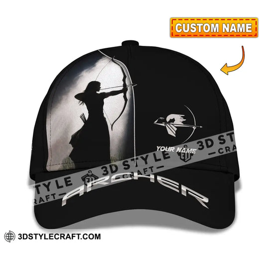 Personalized Cap, Customized Archer Classic Cap style option 1