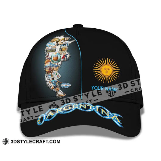 Personalized Cap, Customized Argentina Classic Cap style option 2
