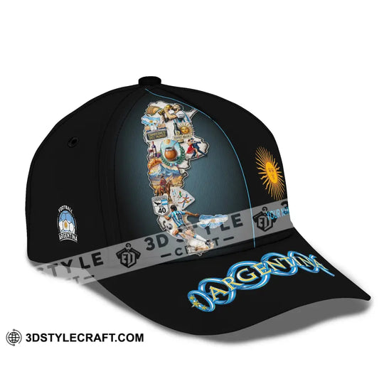 Personalized Cap, Customized Argentina Classic Cap style option 3