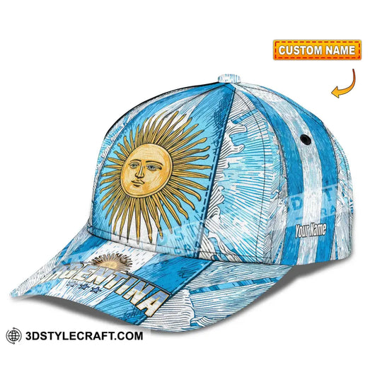 Personalized Cap, Customized Argentina World Cup 2026 Classic Cap style option 1
