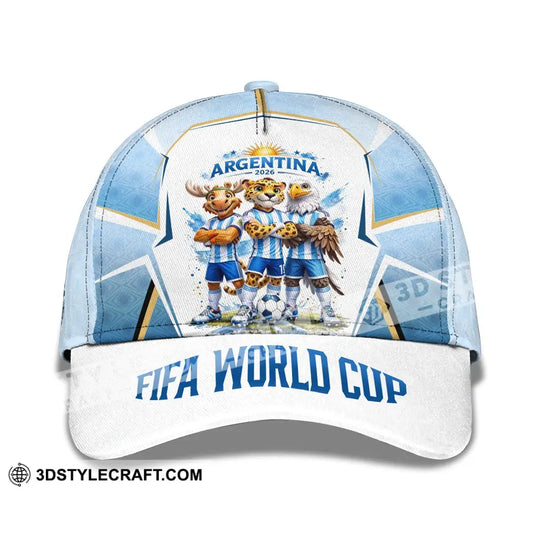 Personalized Cap, Customized Argentina World Cup 2026 Classic Cap style option 2