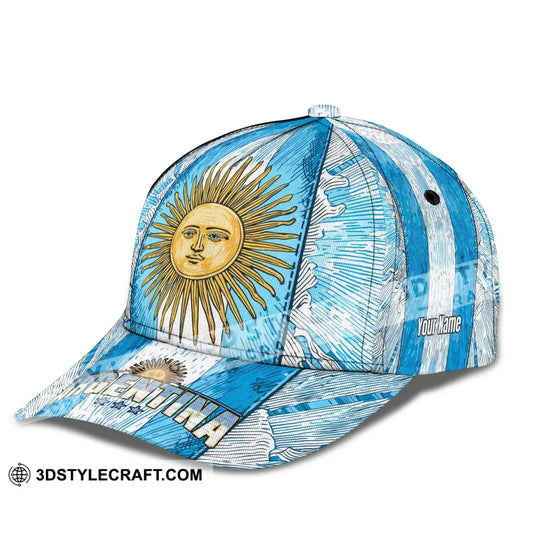 Personalized Cap, Customized Argentina World Cup 2026 Classic Cap style option 4