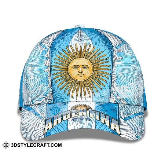 Personalized Cap, Customized Argentina World Cup 2026 Classic Cap style option 2