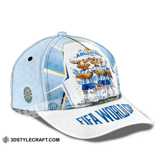 Personalized Cap, Customized Argentina World Cup 2026 Classic Cap style option 3