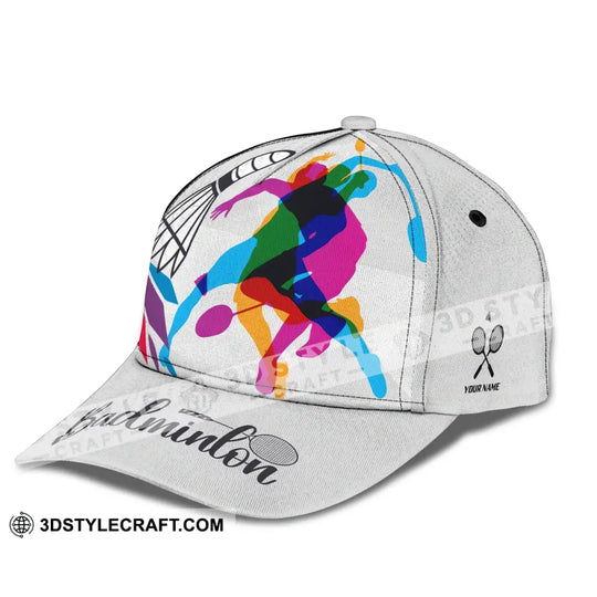 Personalized Cap, Customized Badminton Classic Cap style option 4