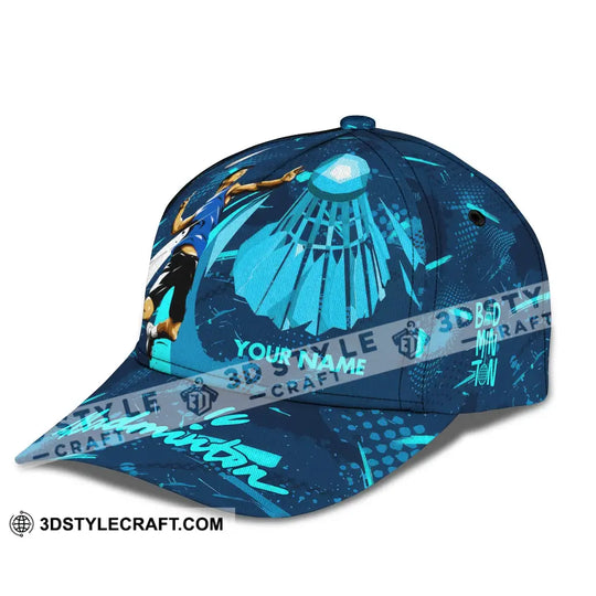 Personalized Cap, Customized Badminton Classic Cap style option 4