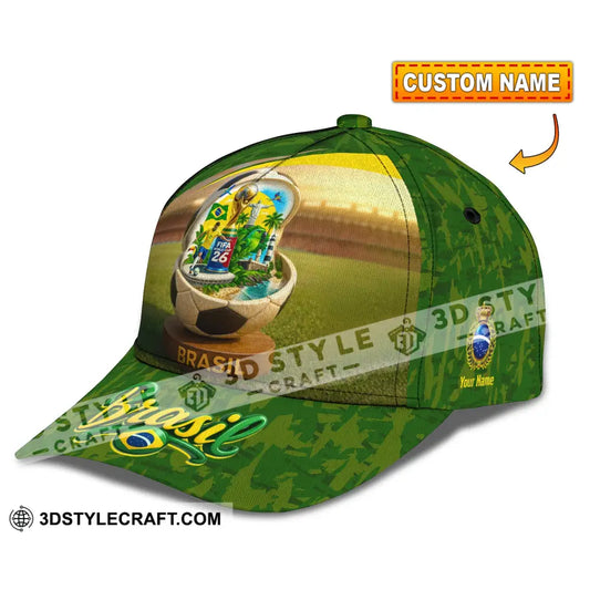 Personalized Cap Customized Brasil Classic Cap CLASSIC CAP / UNIVERSAL FIT Cap