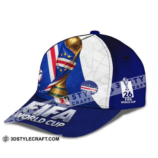 Personalized Cap, Customized Cabo Verde World Cup 2026 Classic Cap style option 4