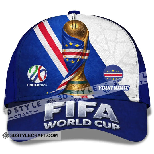 Personalized Cap, Customized Cabo Verde World Cup 2026 Classic Cap style option 2