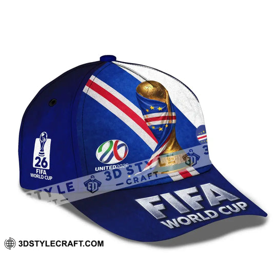 Personalized Cap, Customized Cabo Verde World Cup 2026 Classic Cap style option 3