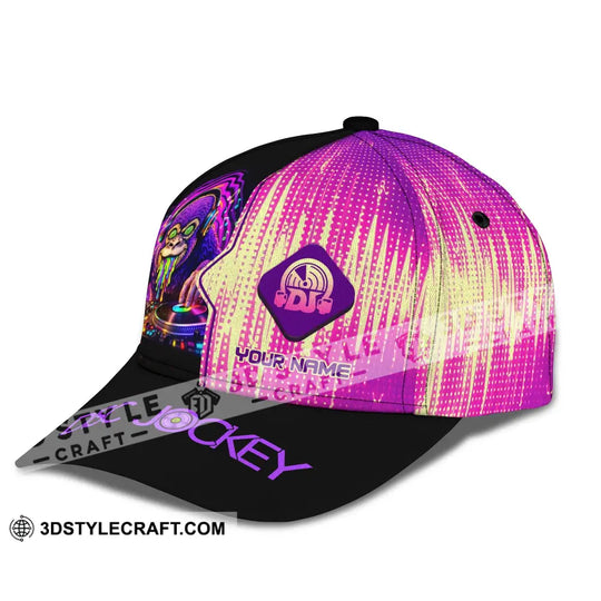 Personalized Cap, Customized Disc Jockey Classic Cap style option 4