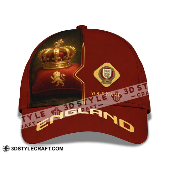 Personalized Cap, Customized England Classic Cap style option 2
