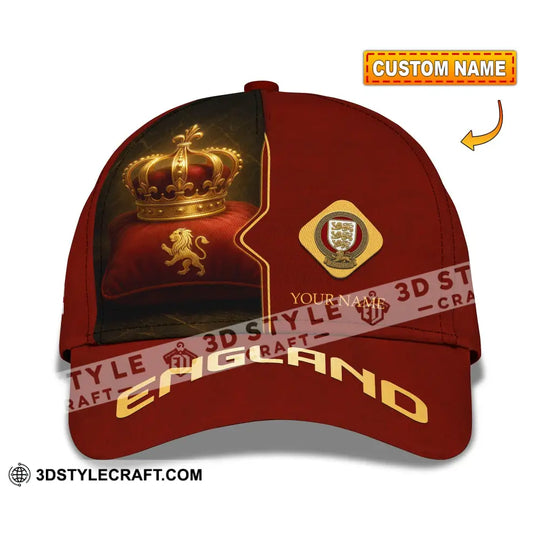 Personalized Cap, Customized England Classic Cap style option 1