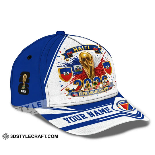 Personalized Cap, Customized Haiti World Cup 2026 Classic Cap style option 4