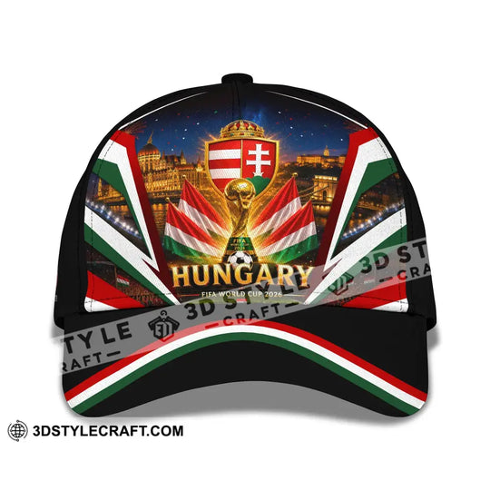 Personalized Cap, Customized Hungary World Cup 2026 Classic Cap style option 2