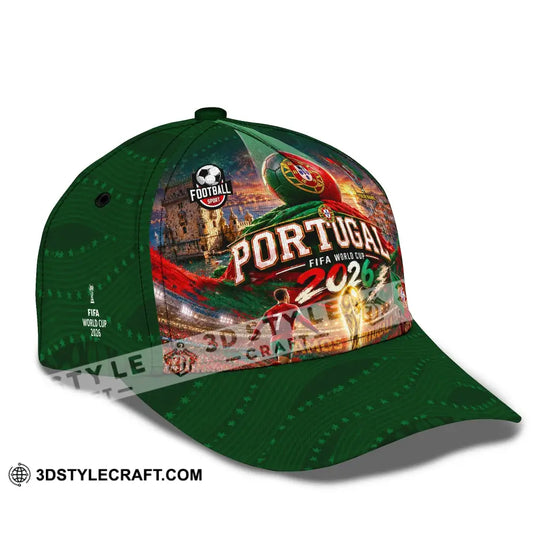 Personalized Cap, Customized Portugal World Cup 2026 Classic Cap style option 3