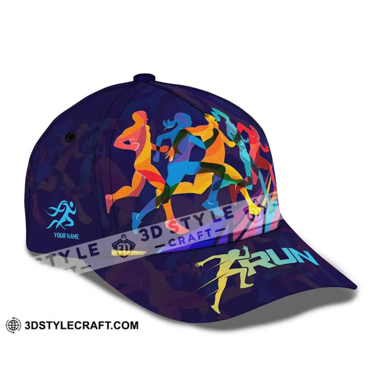 Personalized Cap, Customized Running Classic Cap style option 3