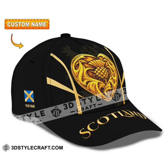 Personalized Cap, Customized Scotland Classic Cap style option 1