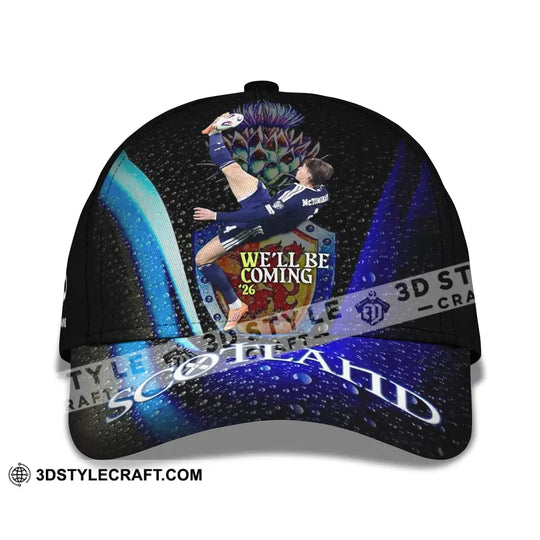 Personalized Cap, Customized Scotland We'll Be Coming 26 Classic Cap style option 2