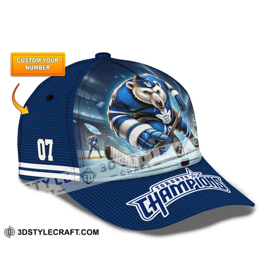 Personalized Cap, Customized Toronto Maple Leafs Classic Cap style option 2