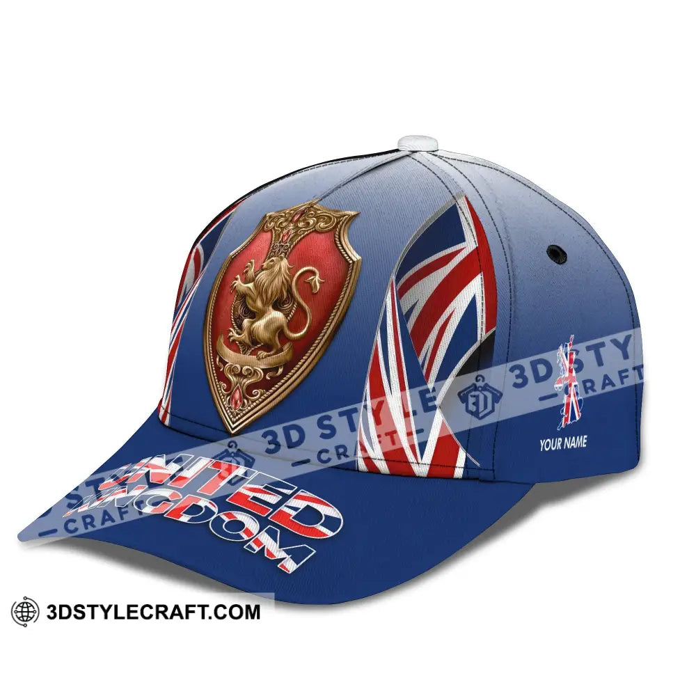 Personalized Cap Customized United Kingdom Classic Cap CLASSIC CAP / UNIVERSAL FIT Cap