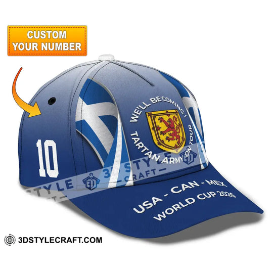 Personalized Cap, Customized USA, CAN, MEX World Cup 2026  Classic Cap style option 2