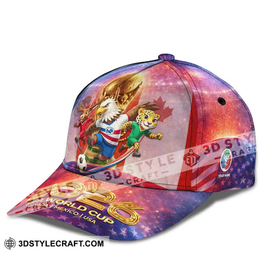 Personalized Cap, Customized World Cup 2026 Classic Cap style option 4