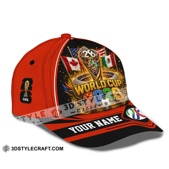 Personalized Cap, Customized World Cup 2026 Classic Cap style option 4