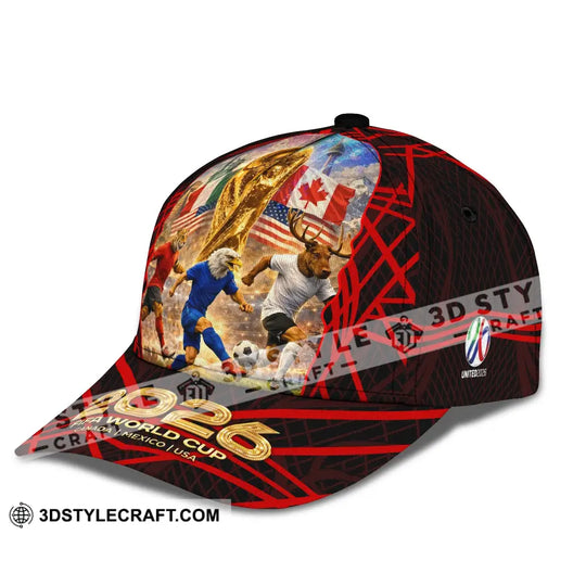 Personalized Cap, Customized World Cup 2026 Classic Cap style option 4