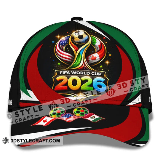 Personalized Cap, Customized World Cup 2026 Classic Cap style option 2