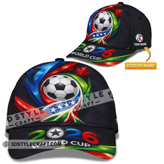 Personalized Cap, Customized World Cup 2026 Classic Cap style option 1