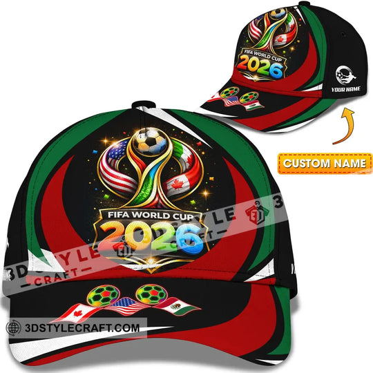 Personalized Cap, Customized World Cup 2026 Classic Cap style option 1