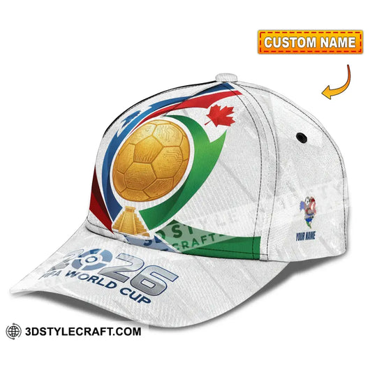 Personalized Cap, Customized World Cup 2026 Classic Cap style option 1