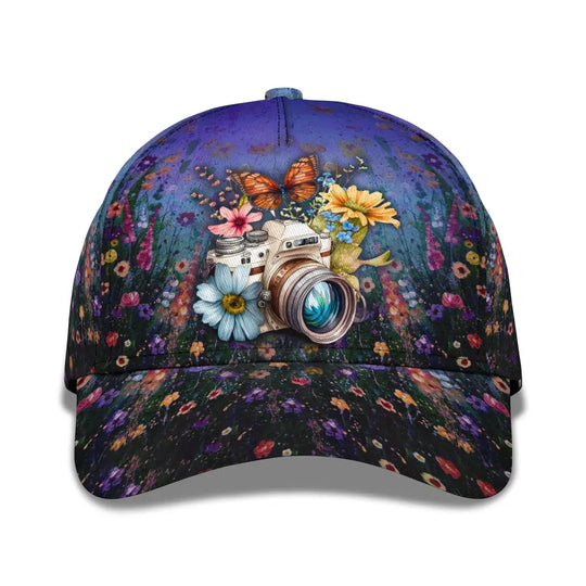 Photographer Classic Cap, Photographer Hat, Unisex Photographer Hat style option 1