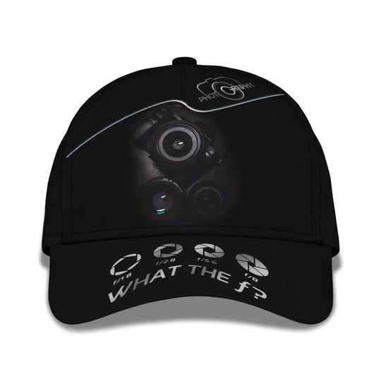 Photographer Classic Cap, Photographer Hat, Unisex Photographer Hat style option 1