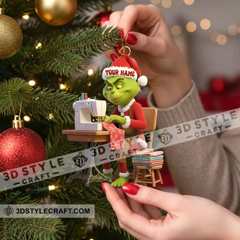 Sewing ELF Home Decor Christmas Ornament Personalized Ornament Ornament