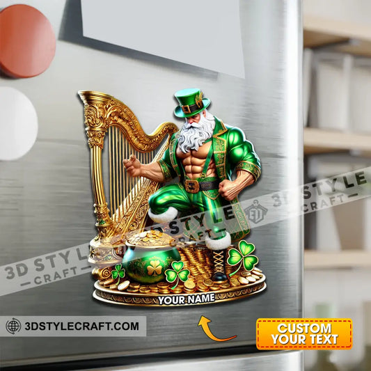 St Patrick’s Day Fridge Magnet - Personalized 3.54’’ / 1 Piece