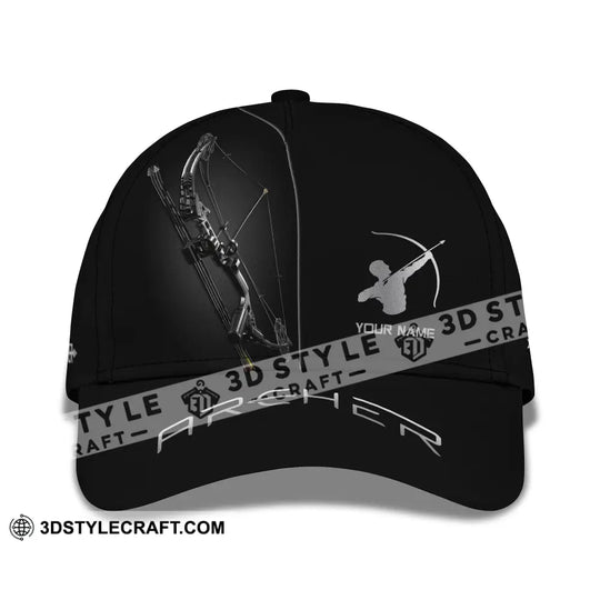 Unisex Cap, Personalized Archery Classic Cap, Archery Hat, Gift for Archery Lovers style option 1