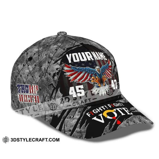 Unisex Cap, Trump 45 47 Classic Cap style option 4