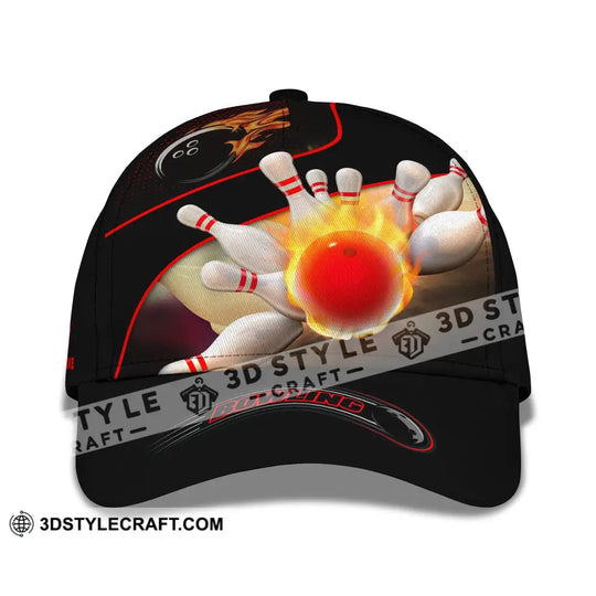 Unisex Classic Cap, Bowling Classic Cap, Hat For Bowling Lovers style option 1